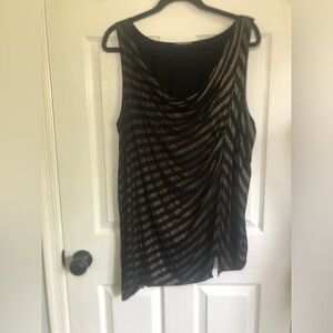 Lane Bryant Sleeveless Top Black Size 18/20